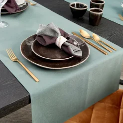 UNILINE Camino De Mesa Verde Oscuro|CASA Outlet