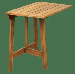 UTAH Mesa Plegable Marrón|CASA Discount