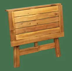 UTAH Mesa Plegable Marrón|CASA Discount