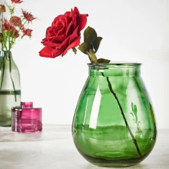 VELVET Flor Artificial Rojo|CASA Discount