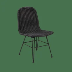 VIENNA Silla De Comedor Negro|CASA Discount