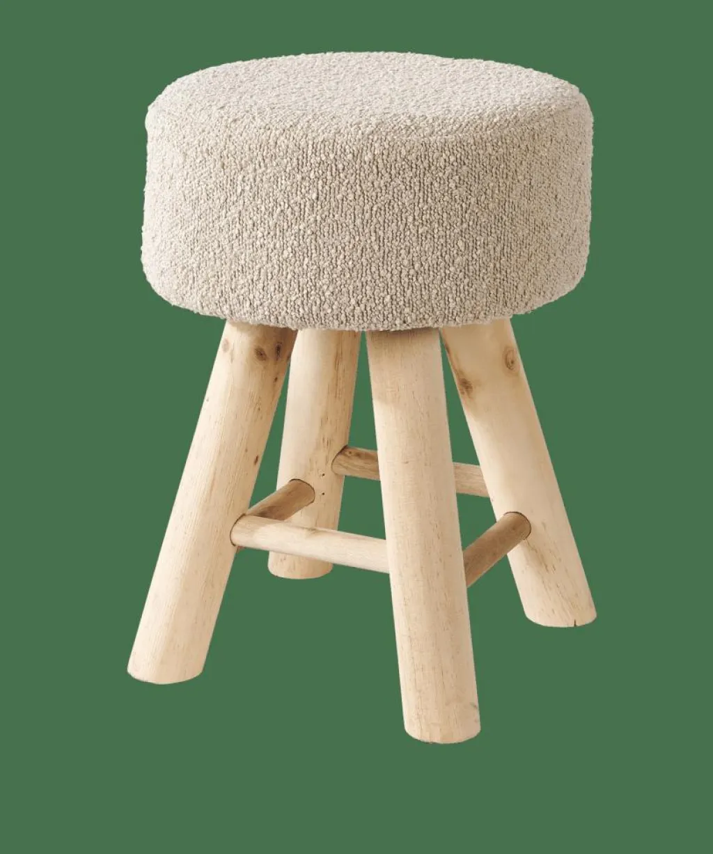 VINCE Taburete Blanco|CASA Outlet