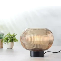 VINTO Lámpara De Mesa Ámbar Transparente|CASA Best