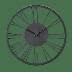 WHEEL Reloj De Pared Negro|CASA Discount
