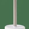 WHITE ELEGANCE Cepillo WC En Soporte Blanco, Plateado|CASA Outlet
