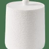 WHITE ELEGANCE Soporte De Algodones Con Tapa Blanco|CASA Sale