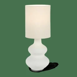 WHITESTONE Lámp. Mesa/pantalla E27 Blanco Apagado|CASA Sale