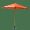 WOOD Parasol Sin Pie De Color óxido|CASA Sale