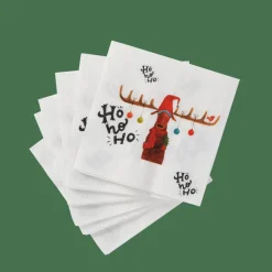 X-MAS MOOSE Paquete De 20 Servilletas Multicolor|CASA Outlet