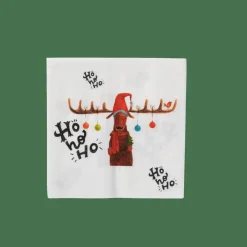 X-MAS MOOSE Paquete De 20 Servilletas Multicolor|CASA Clearance