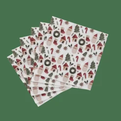 X-MAS VIBE Paquete De 20 Servilletas Multicolor|CASA