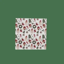 X-MAS VIBE Paquete De 20 Servilletas Multicolor|CASA