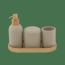 YUKI Dispensador De Jabón Natural, Beis|CASA Discount